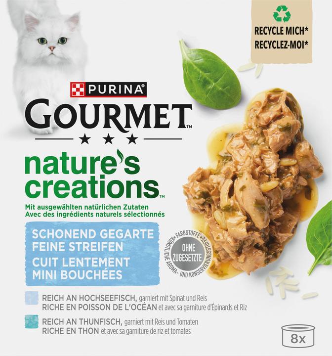 Produktbild Gourmet Natures Crea Fisch (Adult, 1 Stk., 790 g)