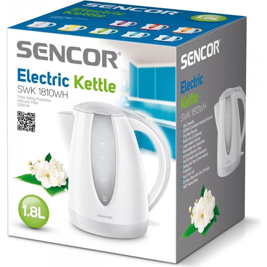 Thumbnail - Sencor SWK 1810WH Baltas, Wasserkocher, Weiss