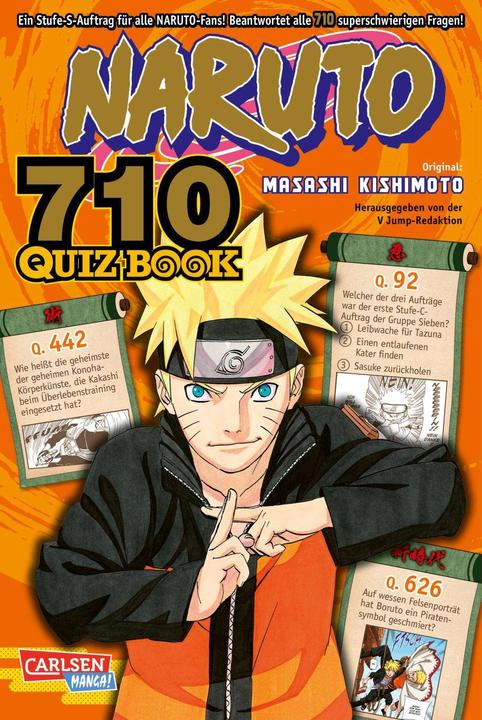 Image du produit Naruto Quiz Book (Allemand, Masashi Kishimoto, Miyuki Tsuji, 2022)