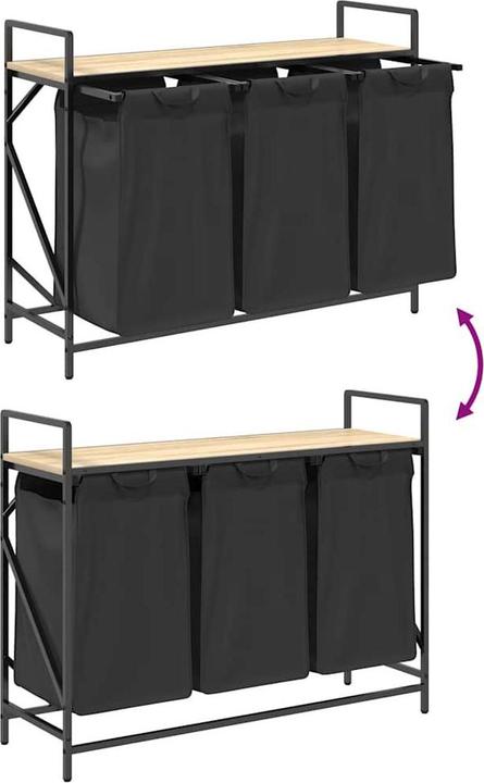 Actual product image vidaXL Wäschekorb