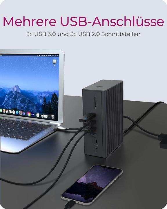 Produktbild Icy Box IB-DK2262AC (USB-C)