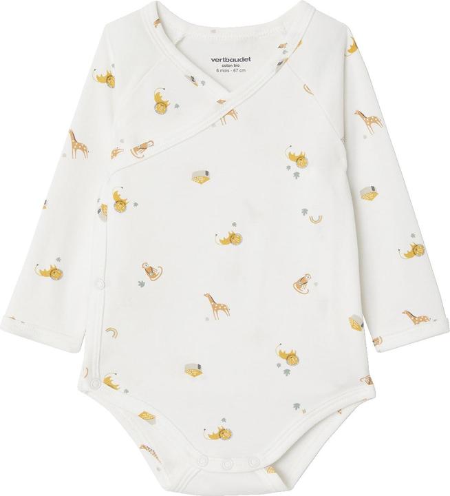 Produktbild Vertbaudet 3er-Pack Baby Wickelbodys Bio-Baumwolle (50)
