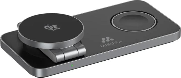 Actual product image Misura MH11 Pro 3-in-1 Faltbare Kabellose Ladestation - BLACK (35 W)