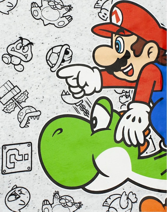 Immagine prodotto Super Maglietta Yoshi Marl da ragazzo (146, 152)