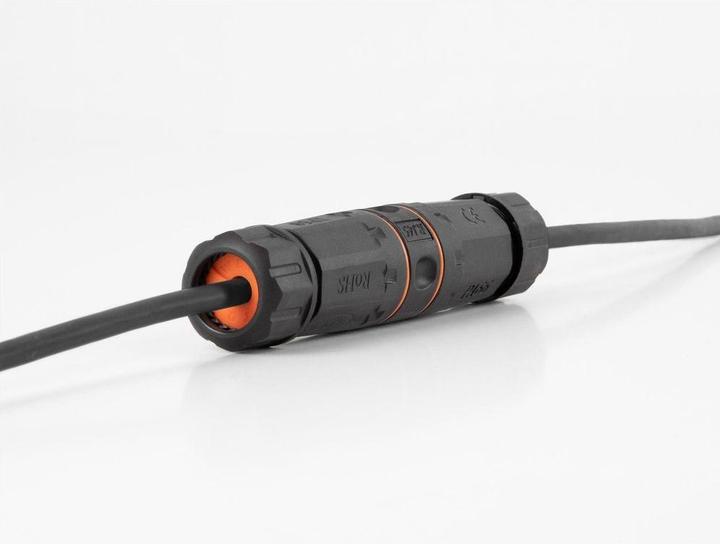 Actual product image Delock Cable connector LSA to LSA Cat.6A IP68 waterproof black