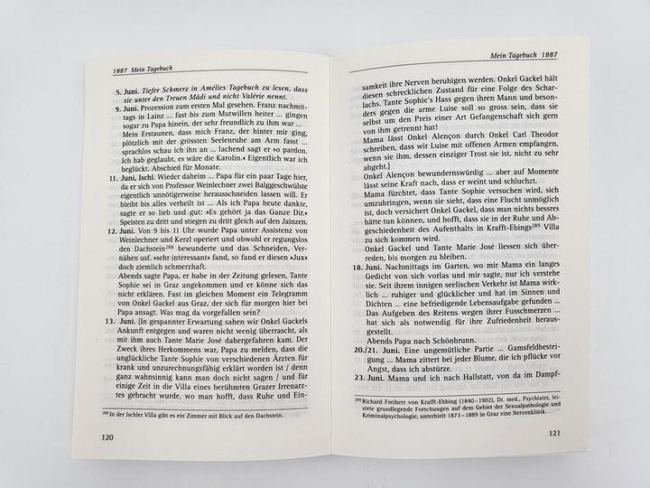 Produktbild Das Tagebuch der Lieblingstochter von Kaiserin Elisabeth 18781899 (Deutsch, Marie Valérie von Österreich, 2005)