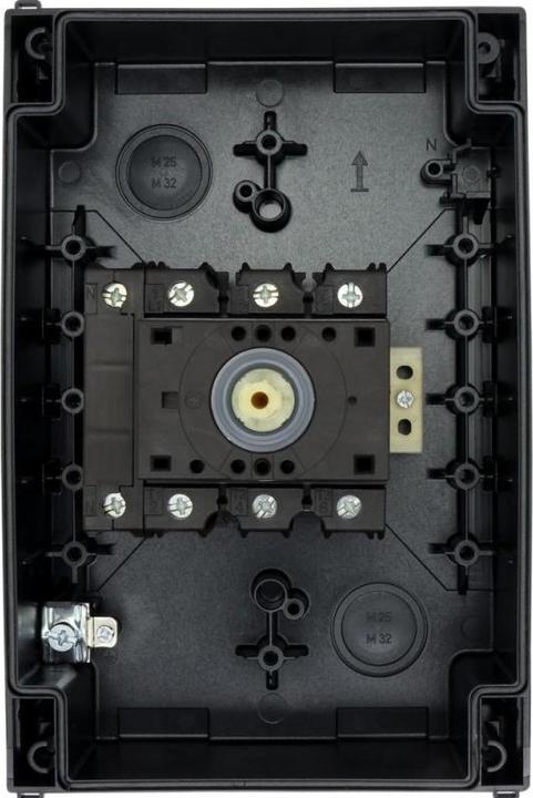 Immagine prodotto Eaton P3-63/I4/SVB-SW/N - Interruttore rotante - 3P - Nero - Bianco - IP65 - 160 mm - 139 mm