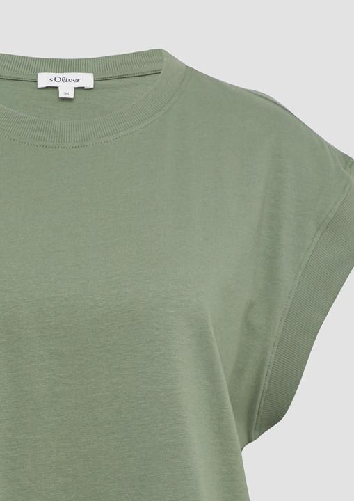 Produktbild S.Oliver T-Shirt T-Shirt im Relaxed Fit mit überschnittenen Schultern (34)