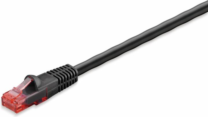 Produktbild Goobay CAT 6 Outdoor-Patchkabel, U/UTP, Schwarz, 10 m (U/UTP, CAT6, 10 m)