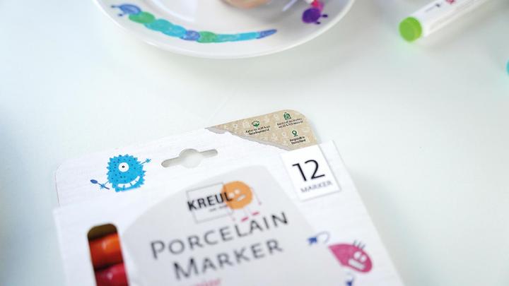 Produktbild Kreul Porzellanmarker "PorcelainPEN easy" Set (12x)