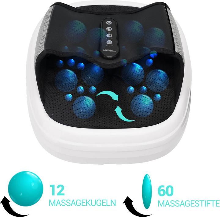 Casativo Massaggiatore plantare shiatsu con agopuntura e funzione di riscaldamento dell'aria
