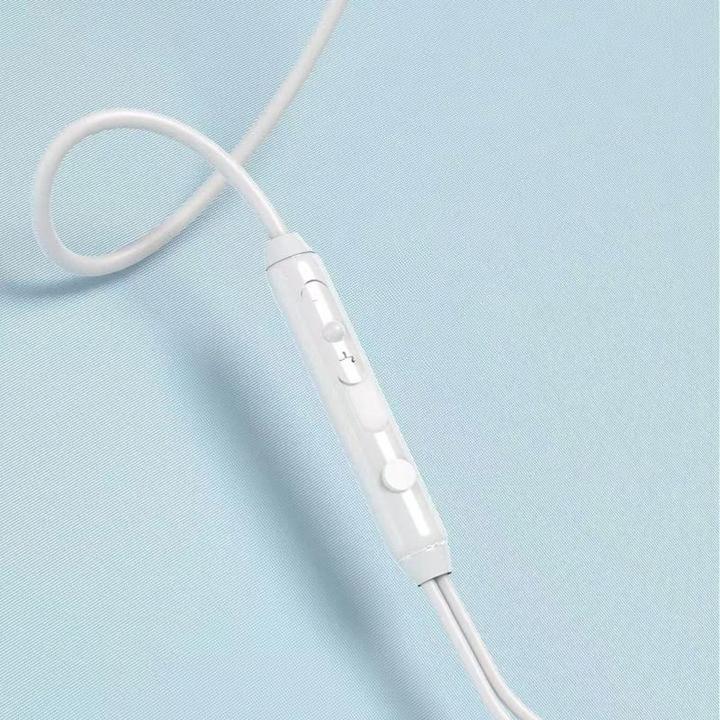 Actual product image Dudao X3+ Kabelgebundene USB-C In-Ear-Kopfhörer – Weiss (Cable)