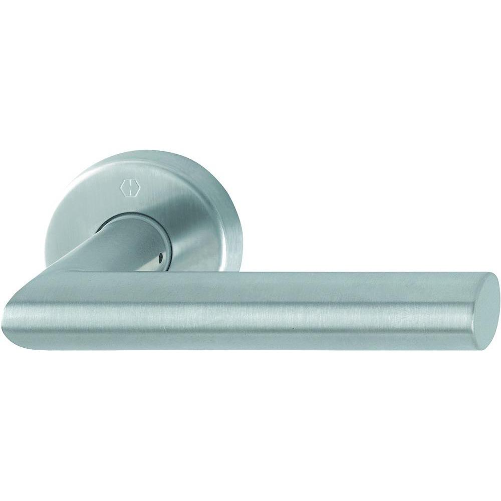 Hoppe, Türgriff + Fenstergriff, Rosettenhalbgarnitur Amsterdam E1400Z/42H Edelstahl F69 Vierkant 10 mm (Türgarnitur)