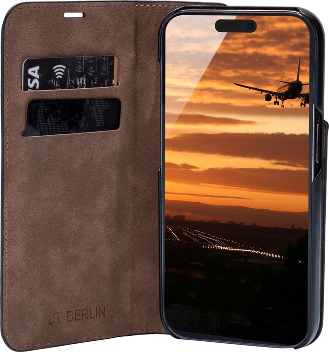 Immagine prodotto JT Berlin Custodia per libri in vera pelle Tegel (Apple iPhone 16 Pro Max)