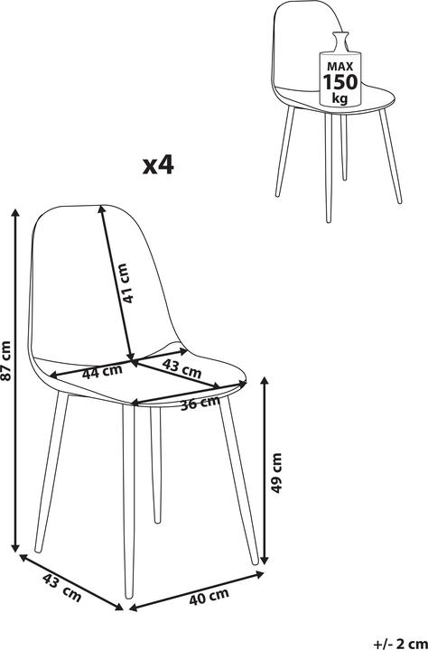 Image du produit Beliani Crandall