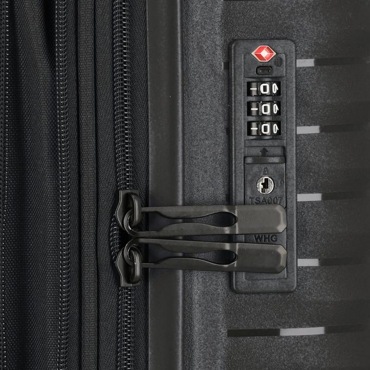 Immagine prodotto D&N Travel Line 4500 Carrello cabina a 4 ruote S 55 cm con ripiegamento elastico (38 l, Bagaglio a mano (fino a 50 litri))