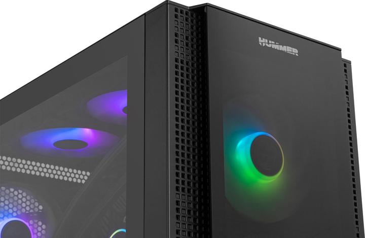 Immagine prodotto Nox Lobster Horus - Midi Tower - PC - Nero - ATX - EATX - micro ATX - Micro-ITX - (ATX, mATX, Micro-ITX)