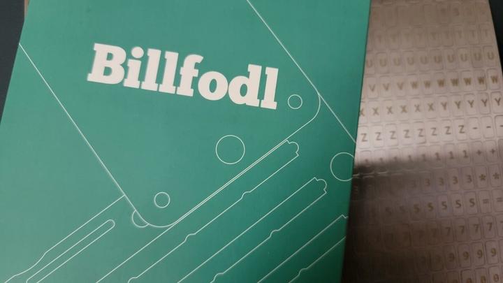 Actual product image Billfodl Crypto Wallet