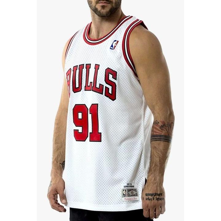 Produktbild Mitchell & Ness NBA Chicago Bulls Dennis Rodman Swingman Trikot Herren (S)