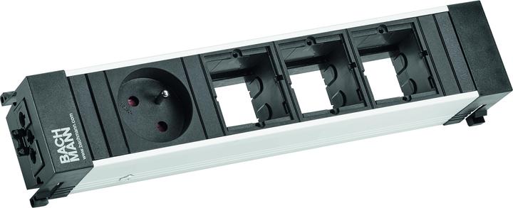 Immagine prodotto Bachmann TELAIO CONFERENZA / TOP - Telaio per striscia di presa (1x, CEE 7/3, CEE 7/5)