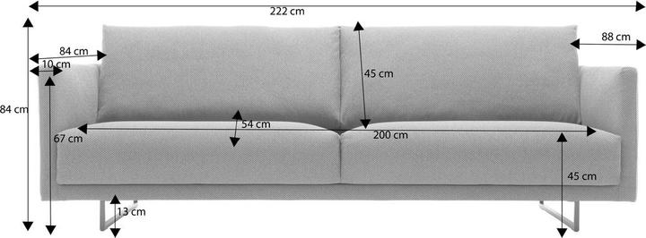 Produktbild Freistil Rolf Benz 133 (3-Sitzer)