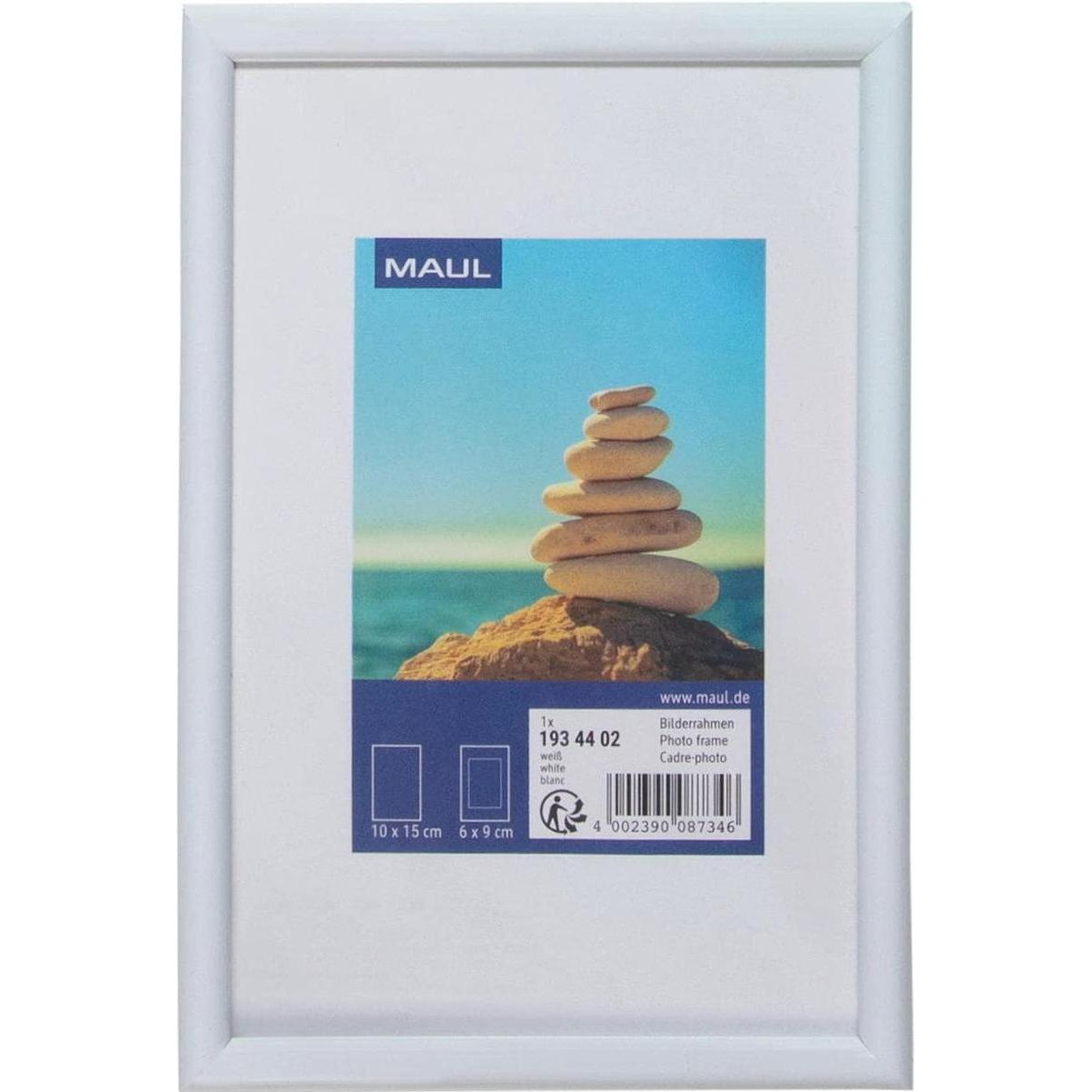 Maul, Bilderrahmen, 1934402 Bilder Wechselrahmen Papierformat: 10 x 15 cm Weiss (10 x 15 cm)