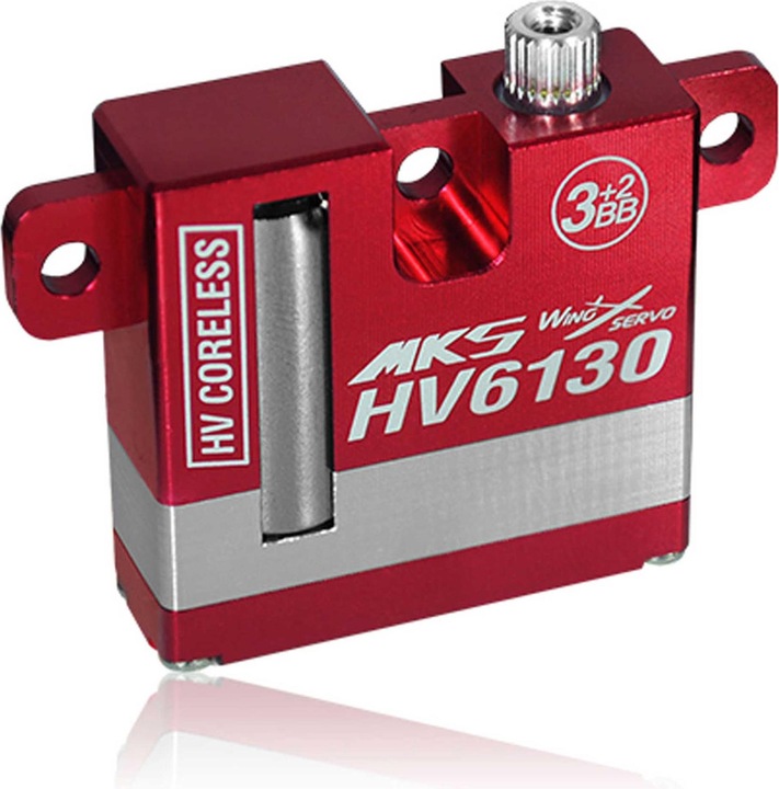 Mks hv6130 digital flat servo for 2s lipo operation