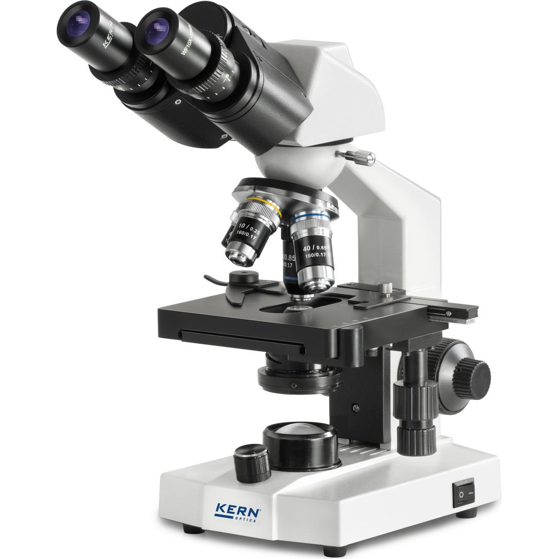 Kern Durchlichtmikroskop Binokular 400 x Durchlicht (OBS 106)