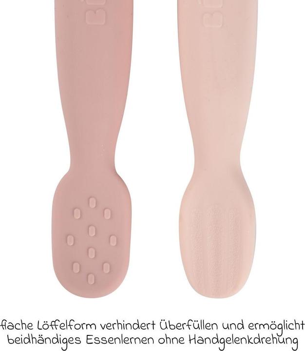 Actual product image Beaba Lernlöffelset (2 Stk.) rosa/altrosa