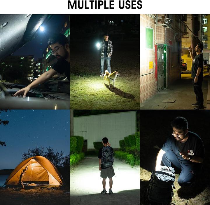 Actual product image Wuben G2 Green (5.85 cm, 500 lm)