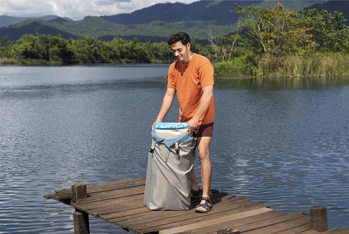 Image du produit Bestway Hydro Force Kit paddle SUP gonflable Oceana CompactAir avec pompe intégrée 3,05 m (10')