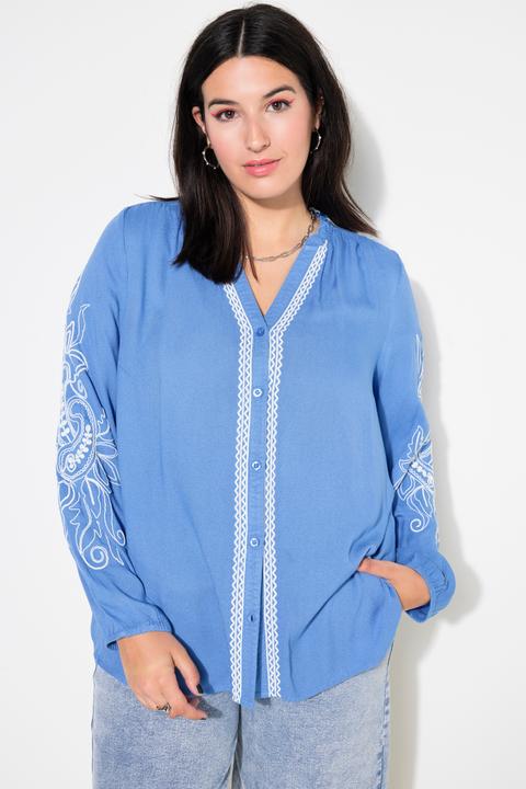 Image du produit Studio Untold Chemisier, coupe Loose Shape, broderies (42, 44)