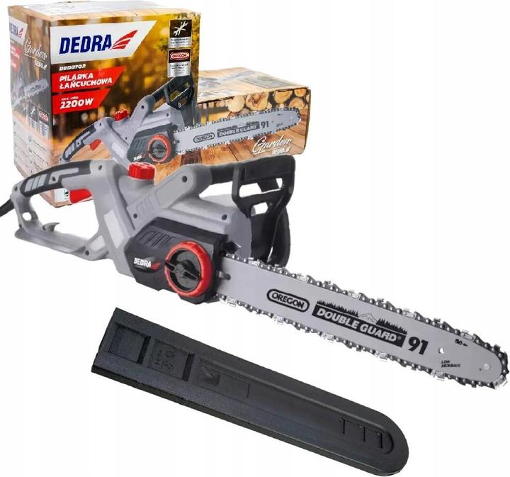 Actual product image Dedra Chain saw 2400W 400 mm, OREGON DED8702 (Electric chain saw)