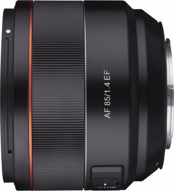 Actual product image Samyang AF 85mm f/1.4, Canon EF (Canon EF, Canon EF-S, APS-C / DX, full size)