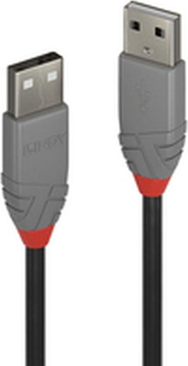 Image du produit Lindy USB/A-USB/A M-M (5 m, USB 2.0)