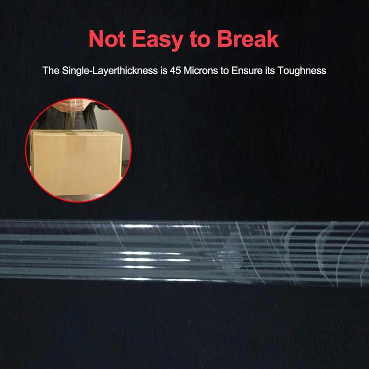 Image du produit Fousenuk 12 Rollen transparentes Paketklebeband (48 mm)