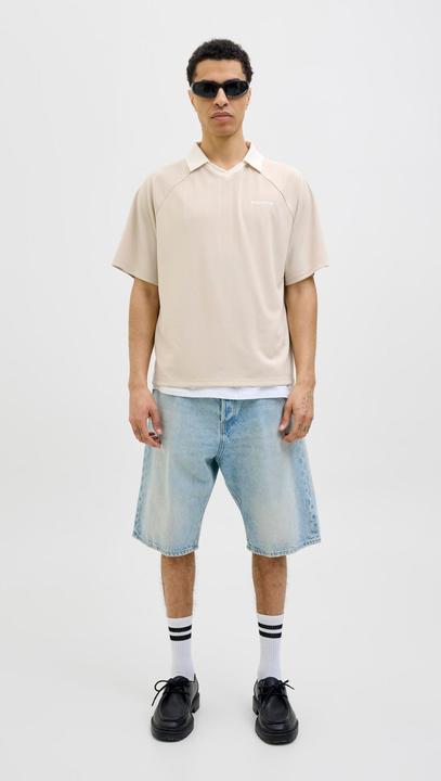 Actual product image Jack & Jones Gedruckt Polokragen Poloshirt Poloshirt (XL)