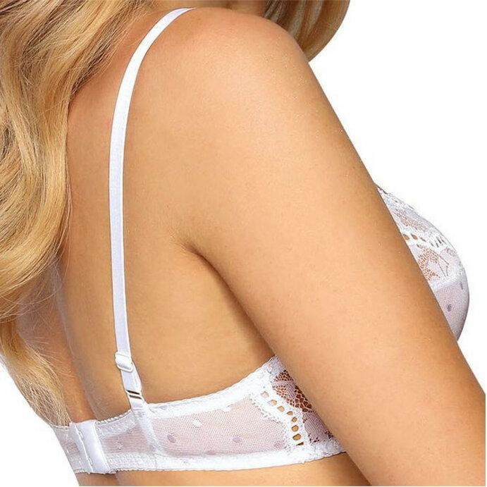 Thumbnail - Róza, BH, LaGerta soft-bra, Weiss, (75 D, Einzelpack)