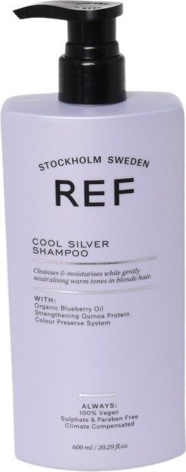 Actual product image Ref. Cool Silver Shampoo 600 ml (600 ml, Liquid shampoo)