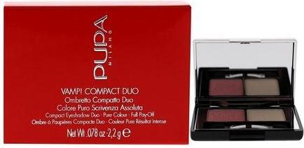 Produktbild Pupa Milano Pupa Vamp Compact Duo Double Eye Shadow 001 2.2G (Rose Perlage)