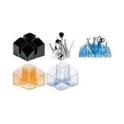 Thumbnail - Han, Schreibtisch Accessoire, Schreibtischköcher SCALA – eleganter Köcher mit 4 Fächern und Kartenständer. Variabel, erw...