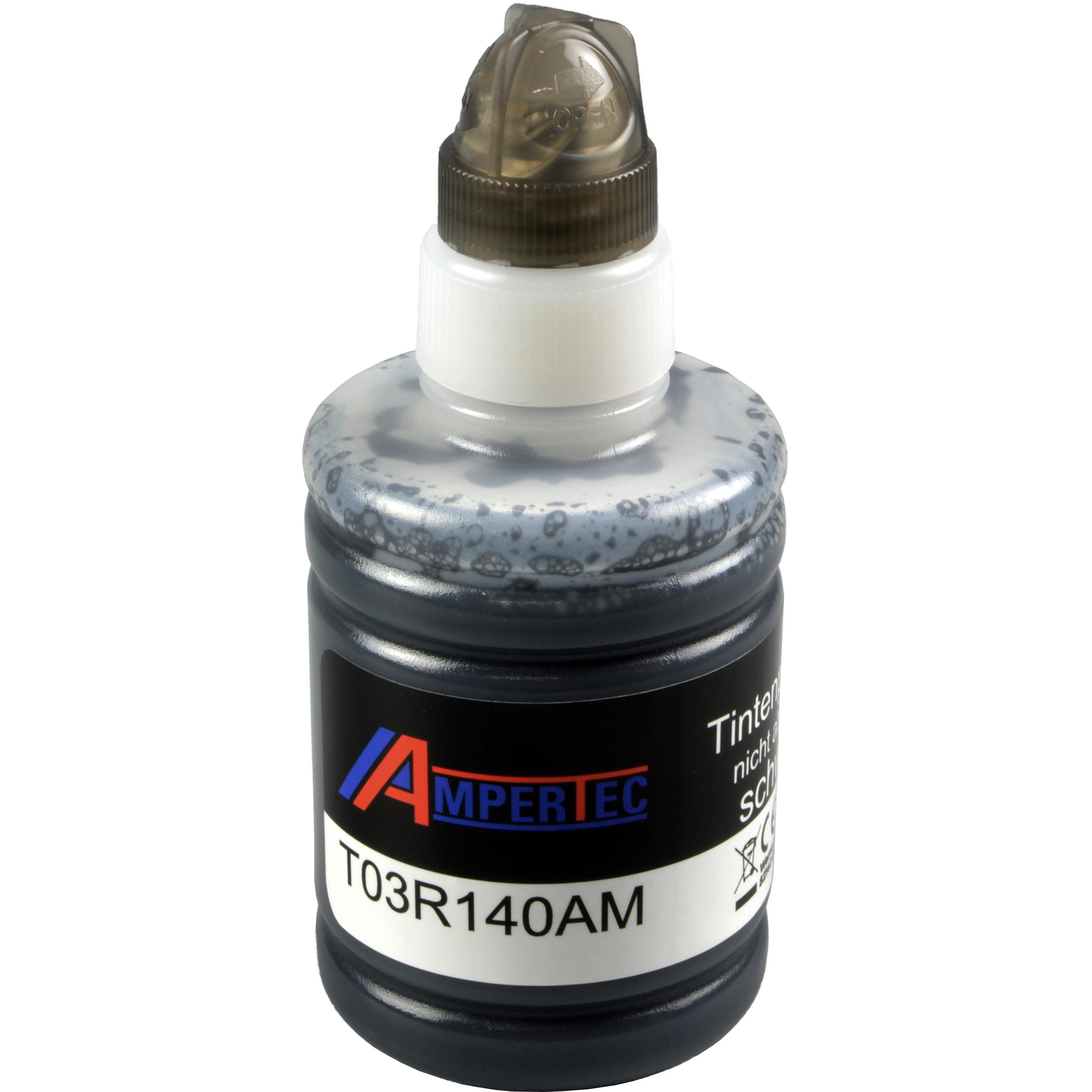Ampertec, Druckerpatrone, Tinte ersetzt Epson C13T03R140 102 black (BK)