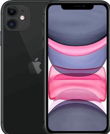 Forza Refurbished iPhone 11 (64 GB, Schwarz, 6.10", 12 Mpx, Dual SIM, C / Gut)