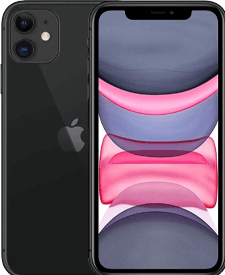 Forza Refurbished iPhone 11 (64 GB, Black, 6.10", 12 Mpx, Dual SIM, C / Good)