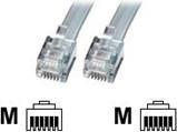Actual product image Lindy RJ-12 cable male/male