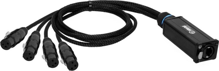 Produktbild Adam Hall 4 STAR CATBOX XF3 - Audio & DMX Adapter 3-Pol XLR Female x Cat.6a (XLR)