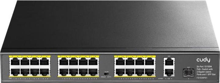 Produktbild Cudy FS1026PS1 Switch 24xFE PoE + 300W 1xSFP (24 Ports)