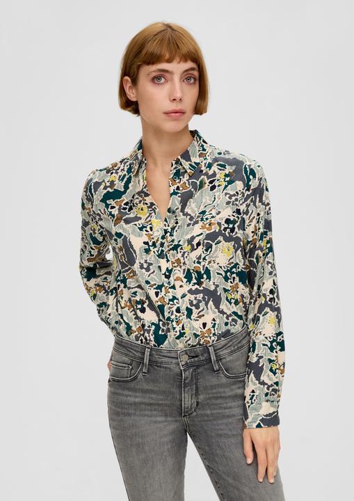 Produktbild S.Oliver Bluse Hemdbluse aus Viskose (34)