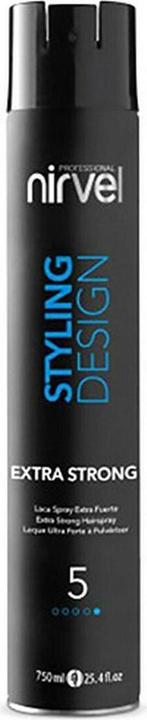 Image du produit Nirvel Professional Nirvel Styling Design Extra Strong Lacquer Spray 750ml - Taille 5 (750 ml)