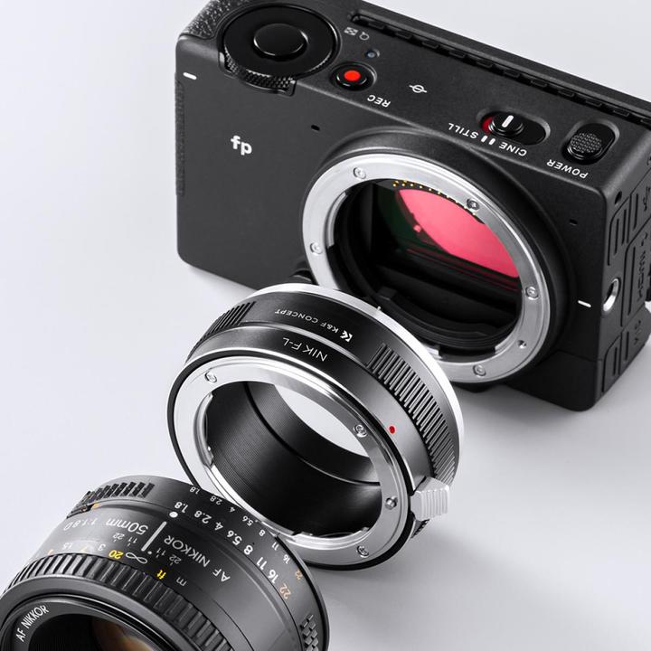 Image du produit K&F Concept Adaptateur d'objectif de haute précision, NIK-L